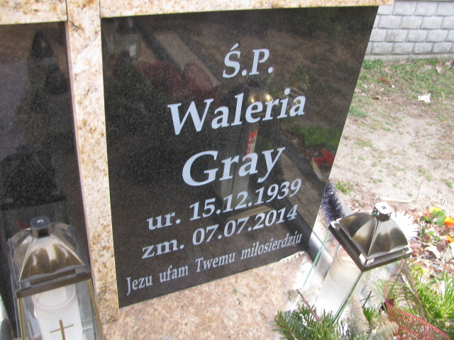 Waleria Gray 1939 Krzymów - Grobonet - Wyszukiwarka osób pochowanych