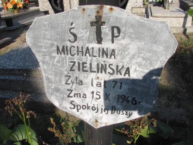 Michalina Zielińska Krzymów - Grobonet - Wyszukiwarka osób pochowanych