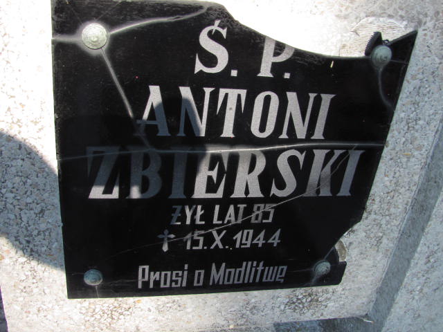 Antoni Zbierski Krzymów - Grobonet - Wyszukiwarka osób pochowanych