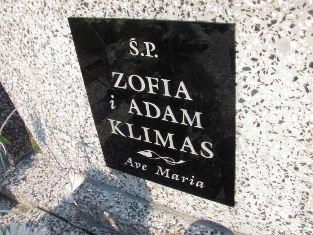 Adam Klimas Krzymów - Grobonet - Wyszukiwarka osób pochowanych