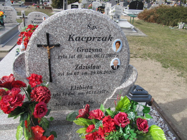 Grażyna Kacprzak Krzymów - Grobonet - Wyszukiwarka osób pochowanych