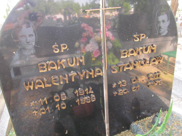 Stanisław Bakun 1911 Krzymów - Grobonet - Wyszukiwarka osób pochowanych